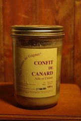 Confit de canard à Mézin