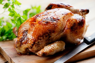 Poulet à Farges-lès-Chalon