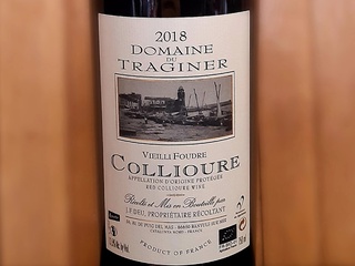 AOP Collioure Rouge Foudre 2018 bio à Banyuls-sur-Mer