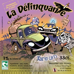 Bière la Délinquante 33 cl à Graulhet