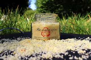 Fleur de sel au safran à Évran