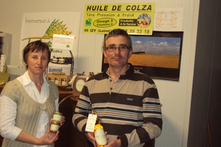 huiles de colza en 1ère pression à froid et condiments à Bazoches-les-Gallerandes