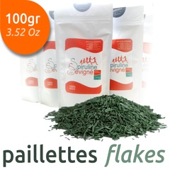 SPIRULINE DE SÉVIGNÉ - PAILLETTES 100Gr à Cesson-Sévigné