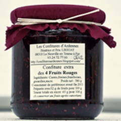 Confiture des 4 Fruits rouges à La Neuville-en-Tourne-à-Fuy